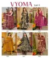 Vyoma Vol 05 By Lucaya Maslin With Heavy Digital Print Kurti Bottom With Dupatta Wholesale In India